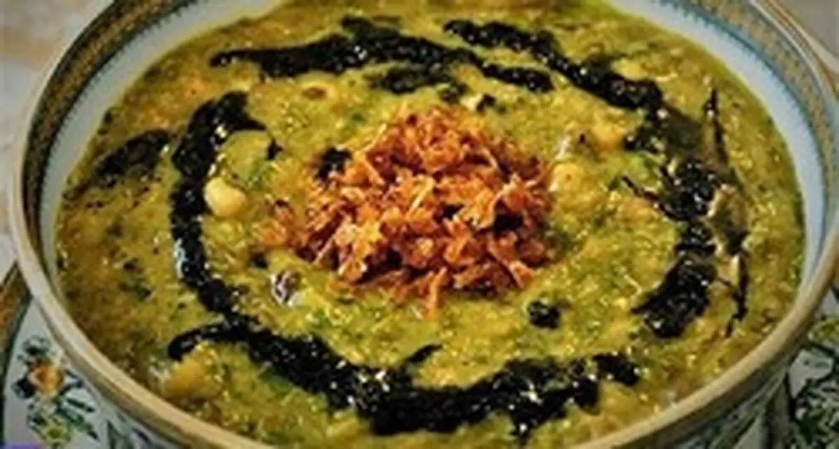 طرز تهیه آسان آش شله قلمکار