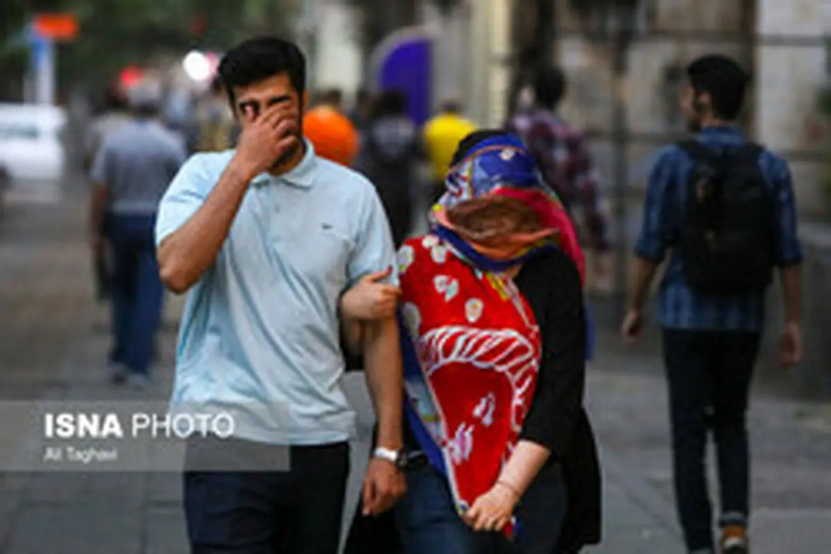 وزش باد شدید و وقوع گرد و خاک در برخی استانهای کشور
