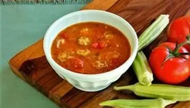 طرز تهیه آبگوشت بامیه خوشمزه