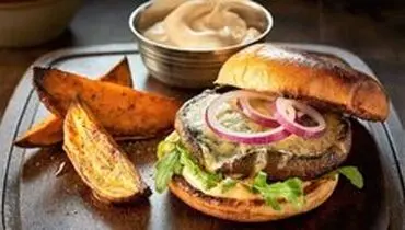 طرز تهیه قارچ برگر در منزل