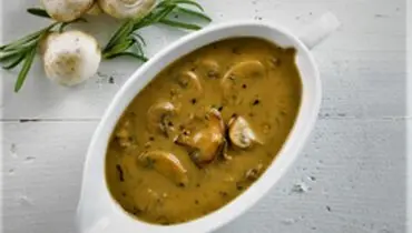 طرز تهیه سس قارچ بدون خامه