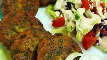 طرز تهیه کوکو حبوبات، شام گیاهی