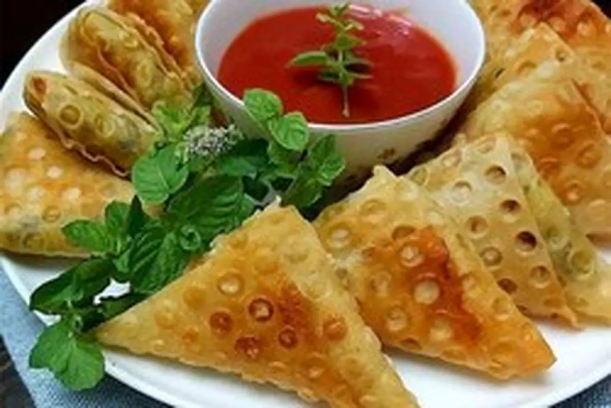 طرز تهیه سمبوسه خانگی