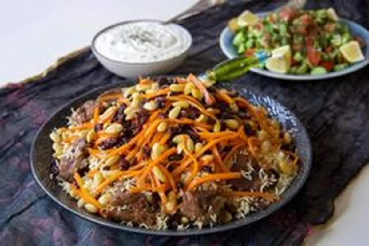 طرز تهیه قابلی پلو، پلو مجلسی افغانی