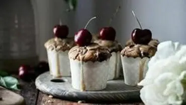 طرز تهیه کاپ کیک گیلاس، دسر مجلسی