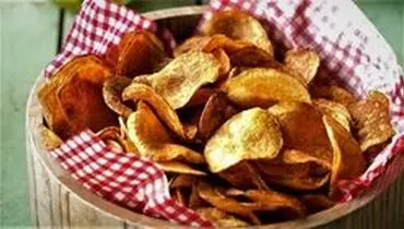 طرز تهیه چیپس خانگی در ماکروفر