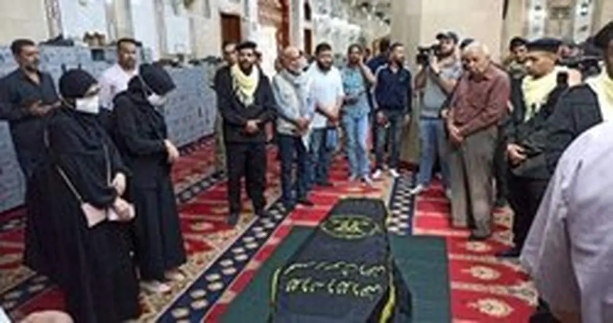 خاکسپاری پیکر رمضان عبدالله در سوریه