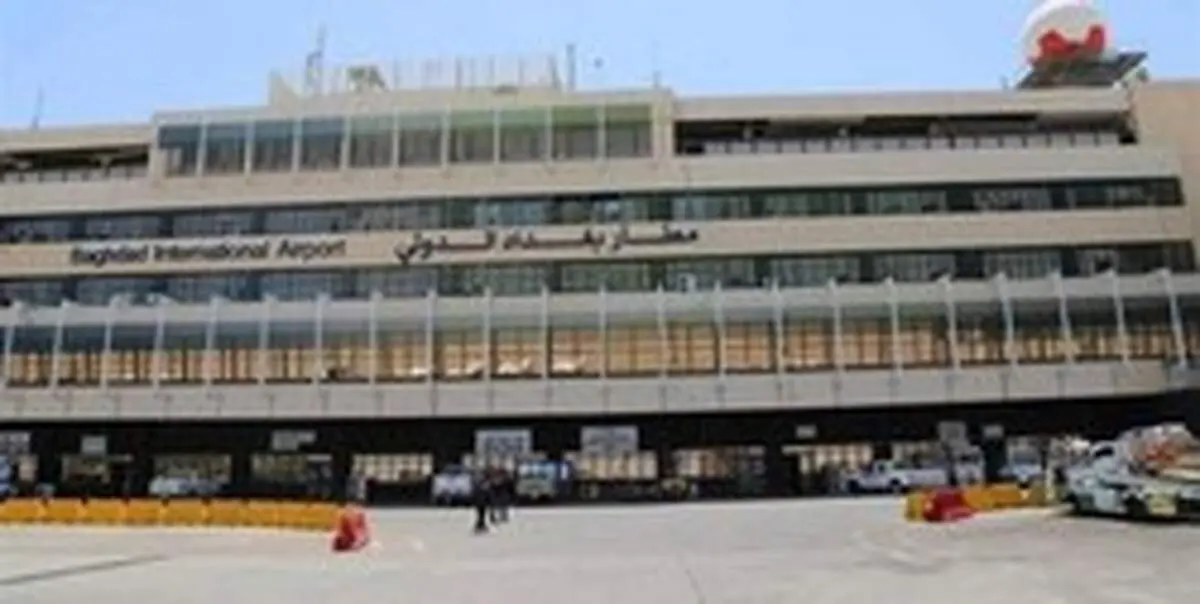 برخورد راکت به نزدیکی فرودگاه بغداد