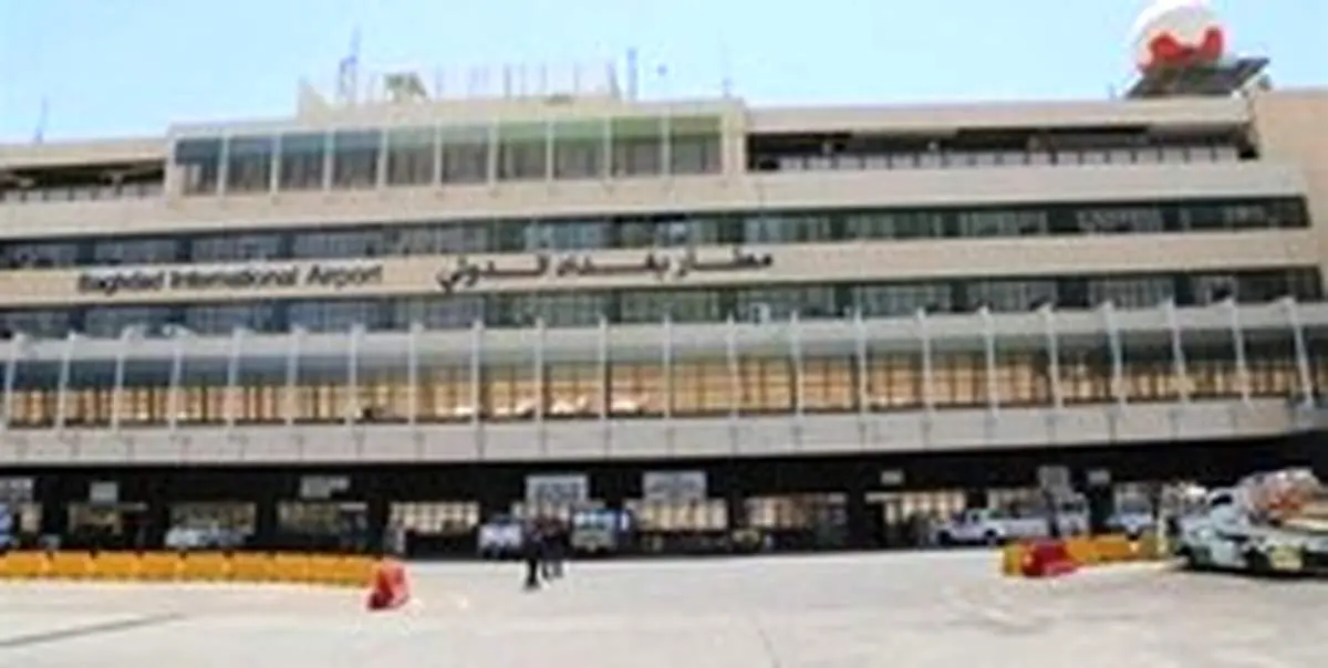 برخورد راکت به نزدیکی فرودگاه بغداد
