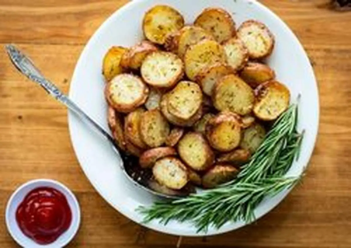 طرز تهیه سیب زمینی کبابی یا تنوری رستورانی