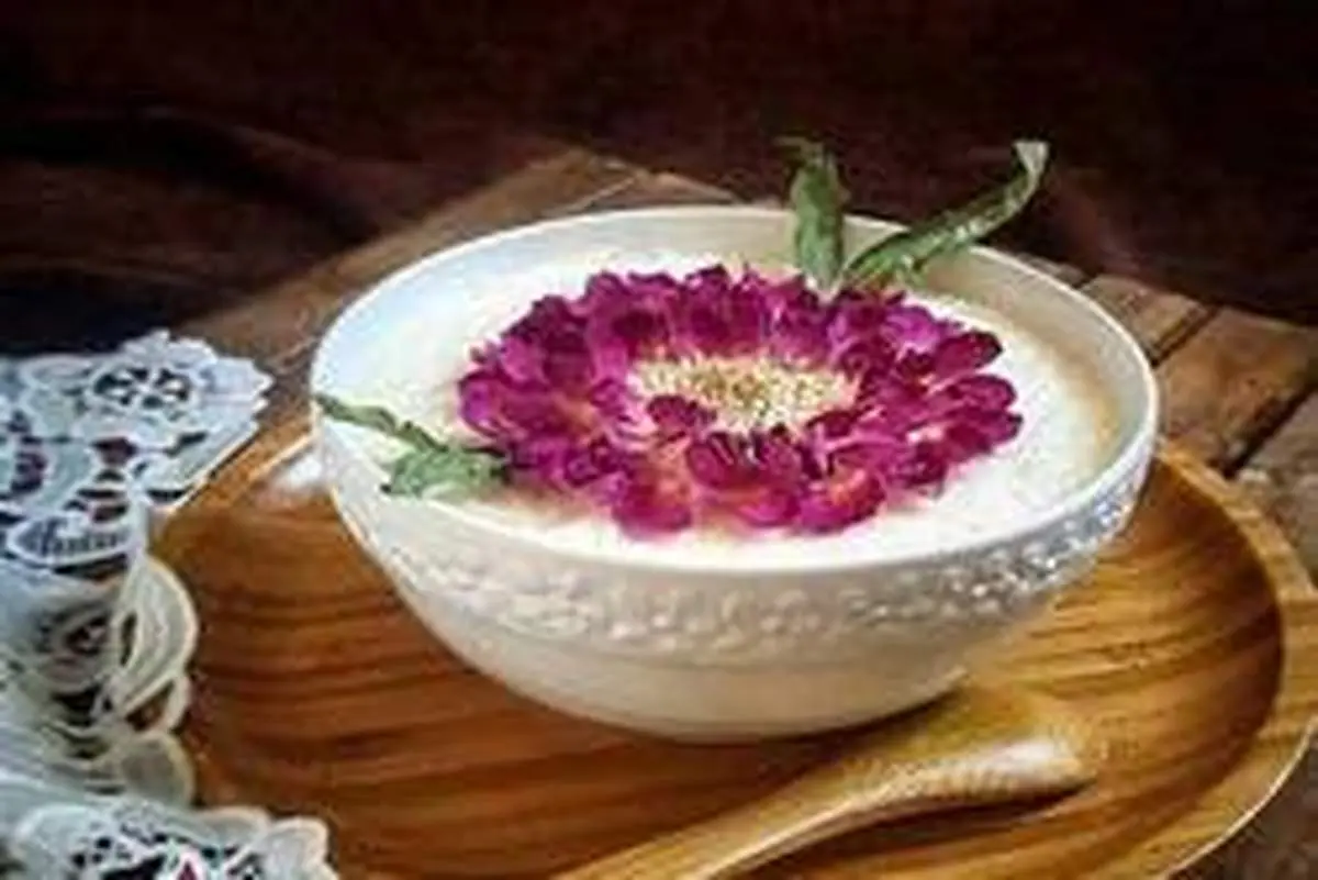 طرز تهیه شیر برنج با خامه و ساده