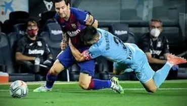 دلیل شادی گل ویژه مسی مقابل لگانس فاش شد +عکس