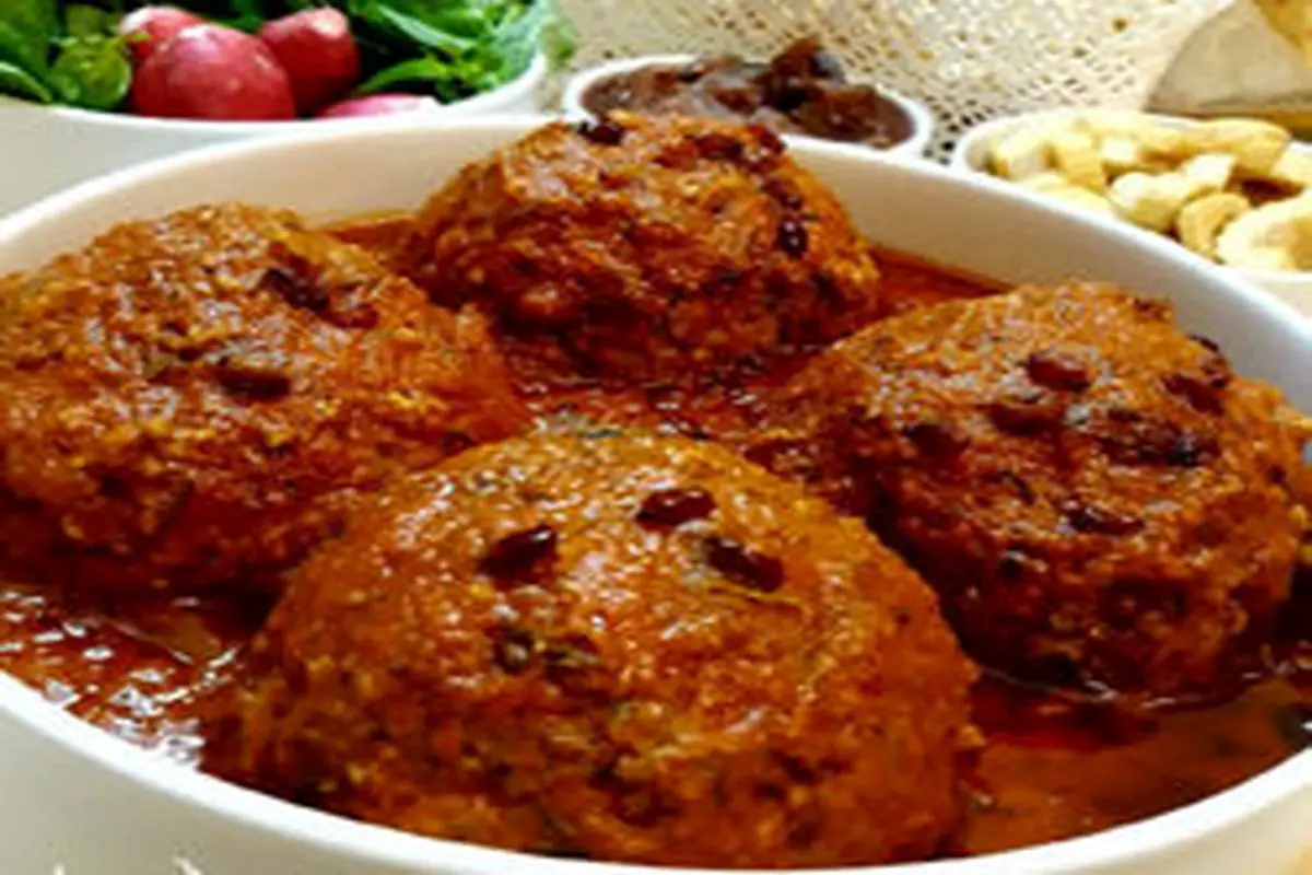 طرز تهیه كوفته هلو، غذای اصیل شیرازی