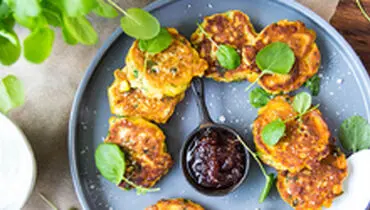 طرز تهیه کوکو ذرت و اسفناج، غذای سالم