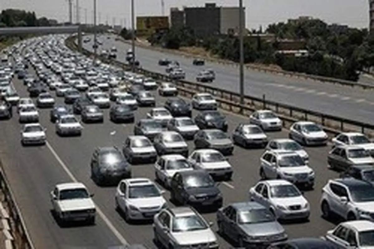 کاهش ۲.۲ درصدی تردد در جاده‌های برون شهری امروز ۱ تیر