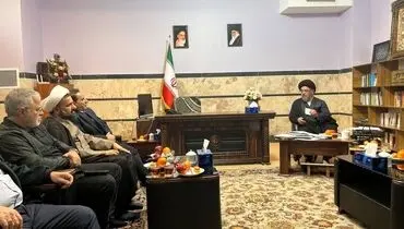 دیدار رئیس گروه مالی گردشگری با امام جمعه بناب