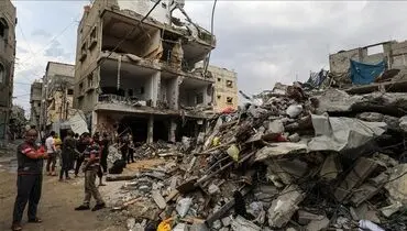 هشدار محتوای آزاردهنده: فریادهای غیرنظامیان فلسطینی زیر بمباران