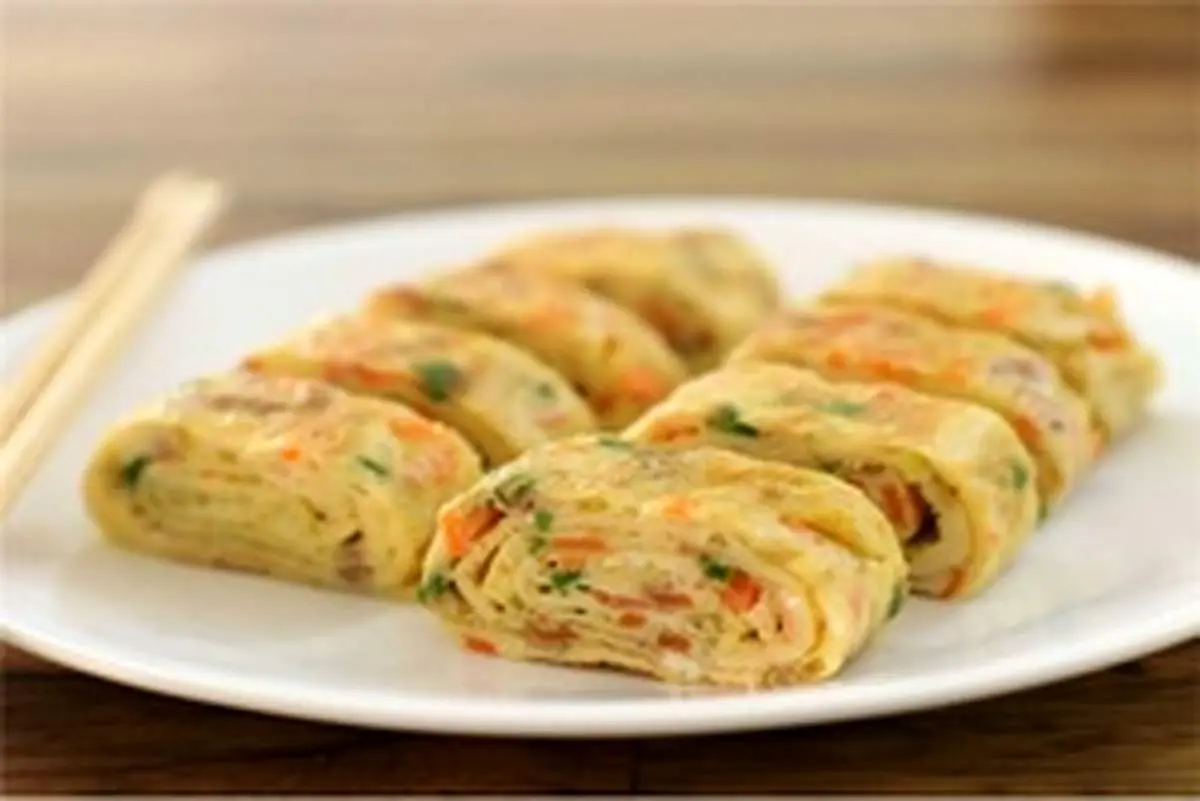 طرز تهیه املت رولی با سبزیجات