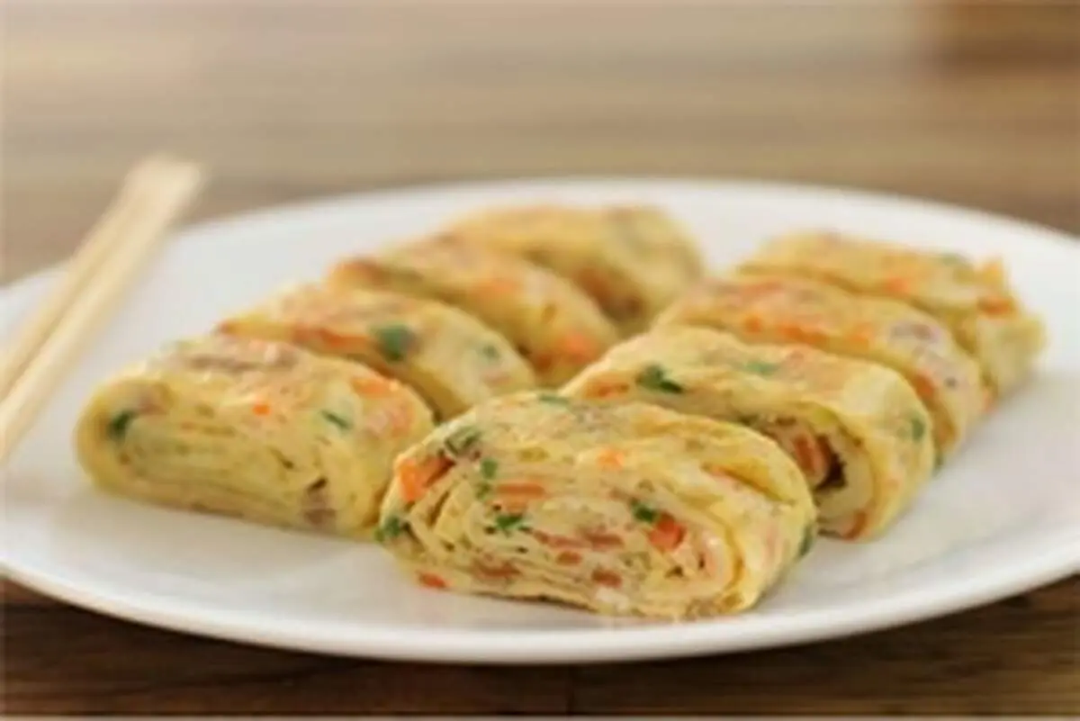 طرز تهیه املت رولی با سبزیجات