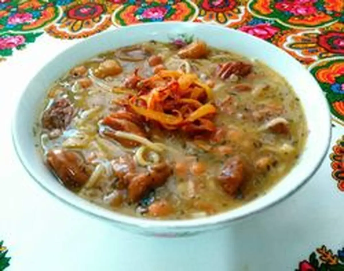 طرز تهیه آش ترشی اراک
