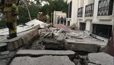 وقوع انفجار در ساختمان مسکونی ویلایی در شهرک غرب