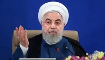 خوش آمد گویی روحانی به قالیباف در اولین جلسه رسمی