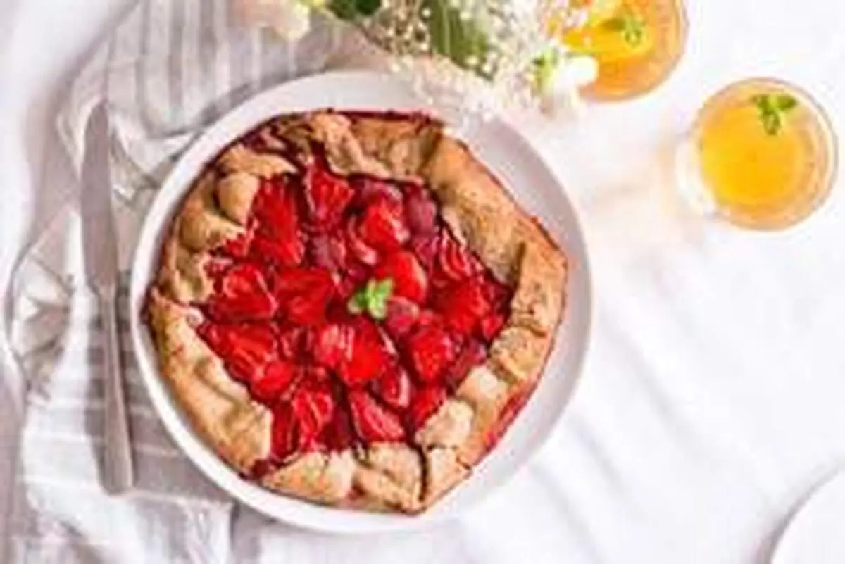 طرز تهیه گلت توت فرنگی خوشمزه