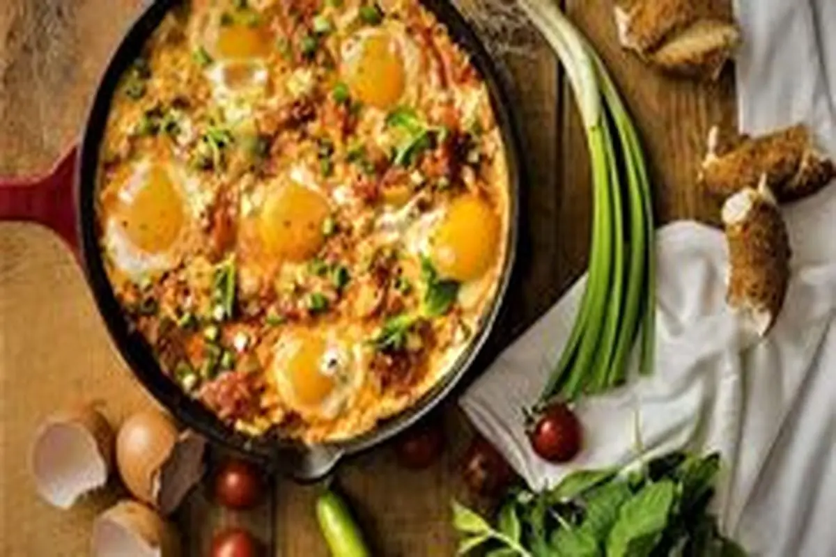 طرز تهیه املت فلفل سبز و سیب زمینی متفاوت