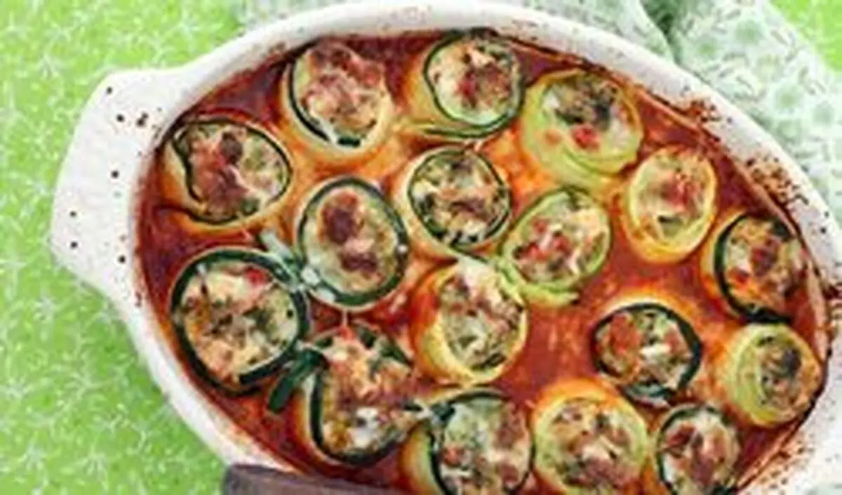 طرز تهیه رول کدو گوشتی، پیش غذای ایتالیایی