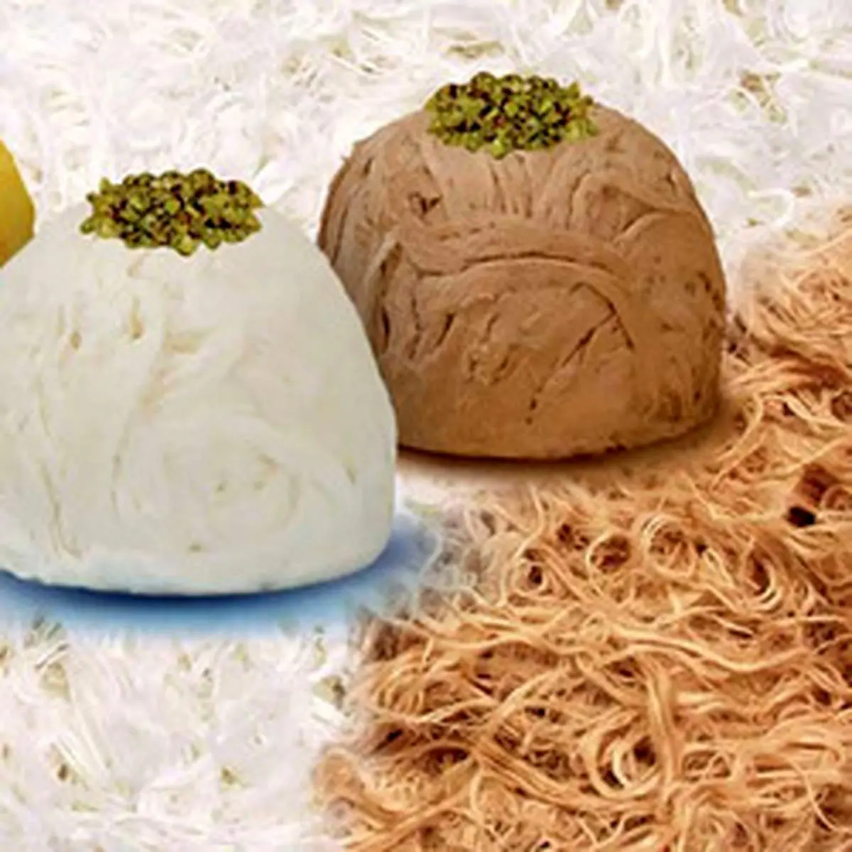 طرز تهیه پشمک طلایی در خانه