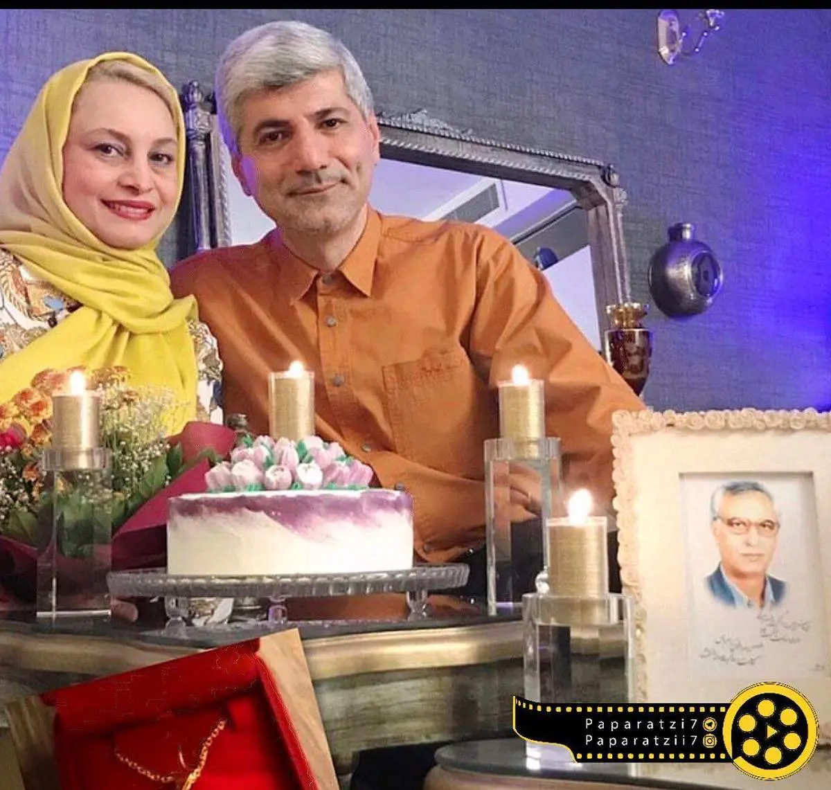عکس/تولد ۵۰ سالگی مریم کاویانی کنار همسر سیاستمدارش