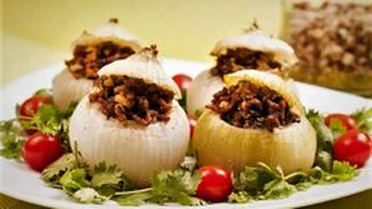 طرز تهیه دلمه پیاز، غذای متفاوت