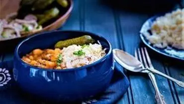 طرز تهیه خورش لوبیا سفید متفاوت و خوشمزه