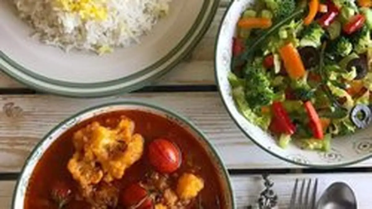 طرز تهیه خورش گل کلم، غذای اصفهانی