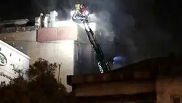 ۱۳ کشته در آتش‌سوزی کلینیک شمال تهران
