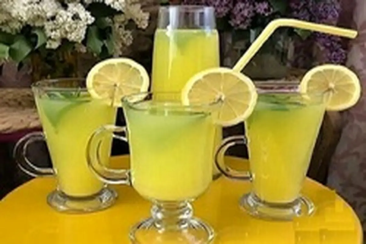 طرز تهیه شربت به لیمو