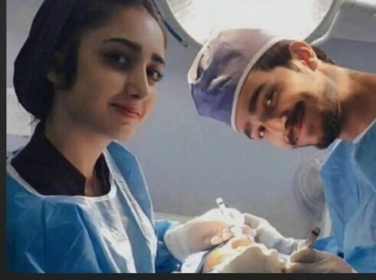 عکس/ زوجی که در انفجار کلینیک شمال تهران درگذشتند