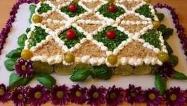 طرز تهیه کیک مرغ و گردو
