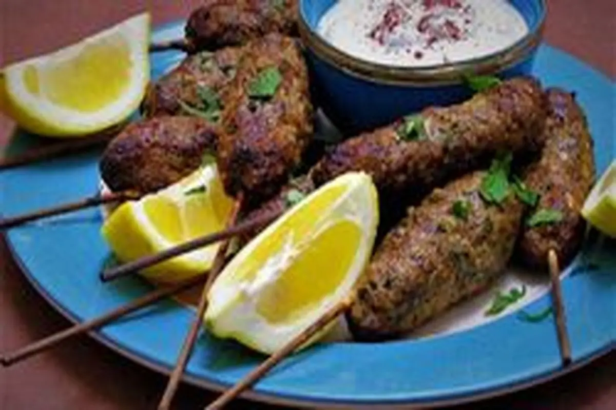 طرز تهیه کباب لبنانی، غذای خوشمزه عربی