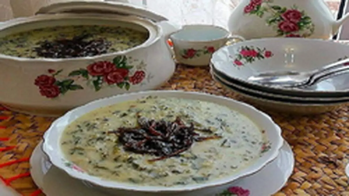 طرز تهیه آش ماست خوش طعم