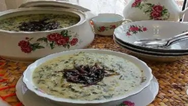 طرز تهیه آش ماست خوش طعم