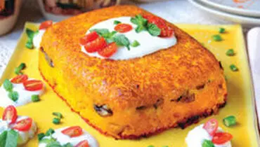 طرز تهیه ته چین گوجه فرنگی لذیذ