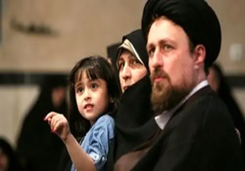 تصاویری از فرزند رهبر انقلاب در حرم امام خمینی(ره)