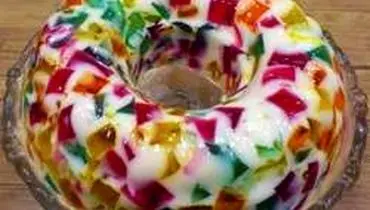 طرز تهیه ژله خرده شیشه