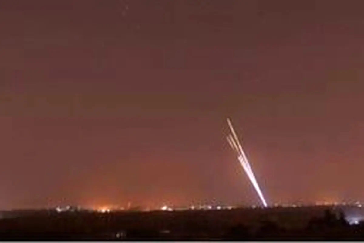 اصابت ۲ موشک از غزه به شهرک صهیونیستی