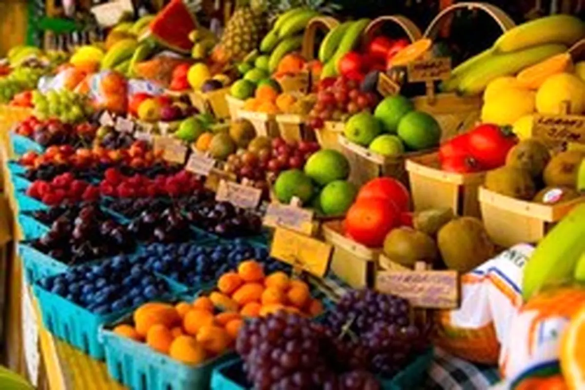جزییات قیمت انواع میوه و تره بار در بازار شنبه ۲۱ تیر ۹۹