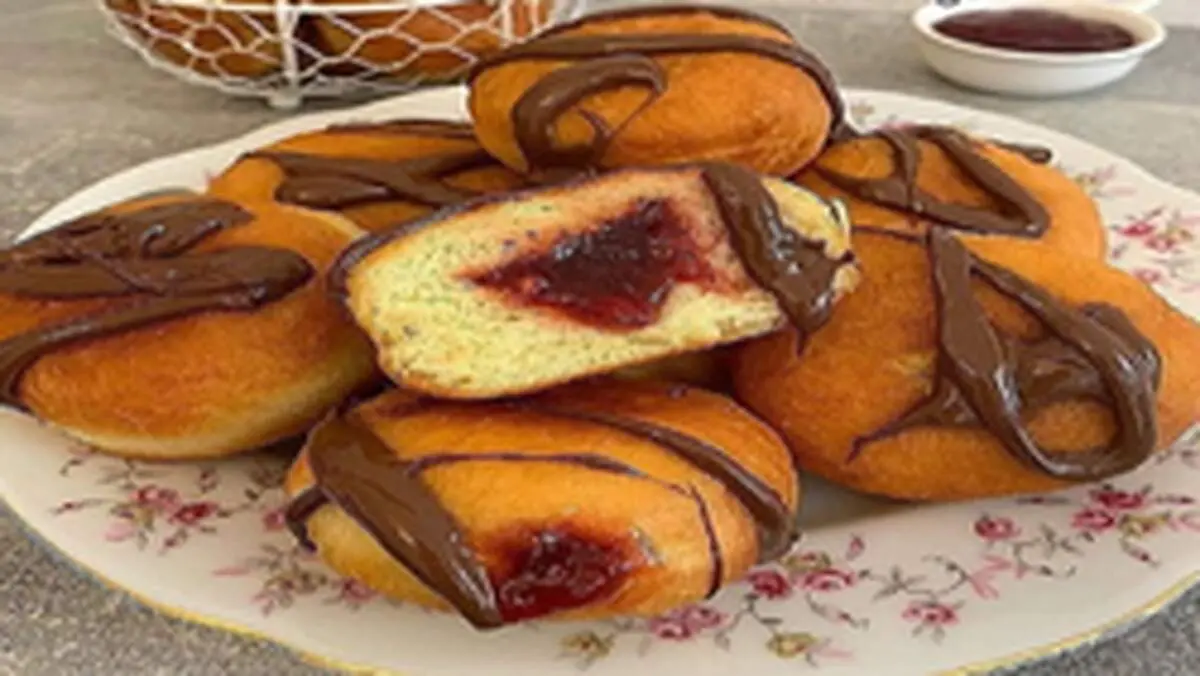 طرز تهیه دونات آلمانی