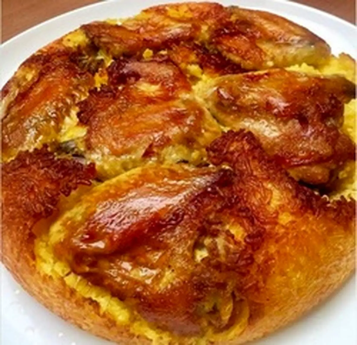 طرز تهیه ته چین کتف و بال