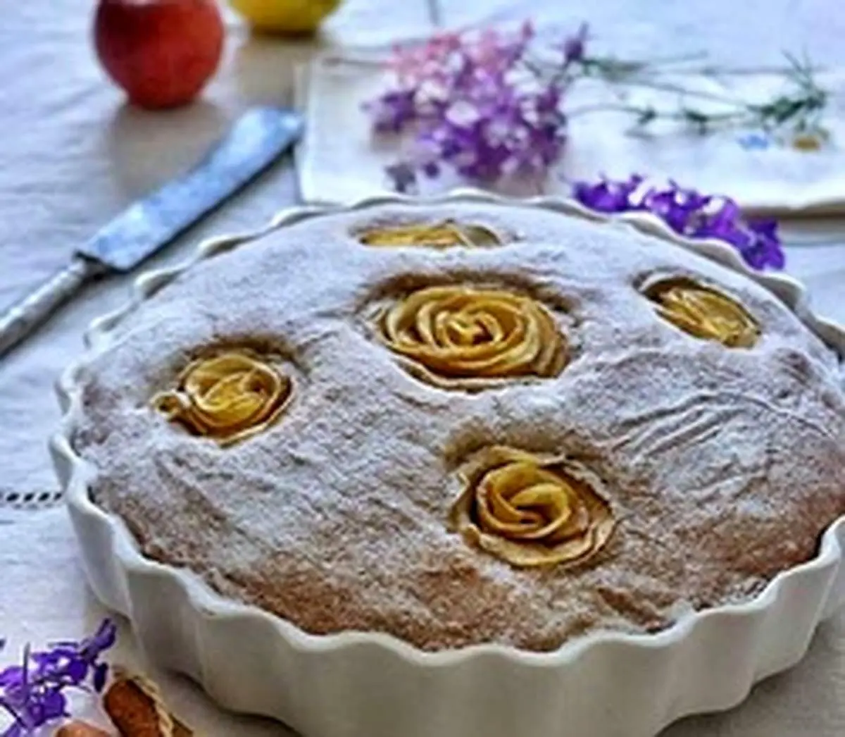 طرز تهیه نان پای سیب خوشمزه