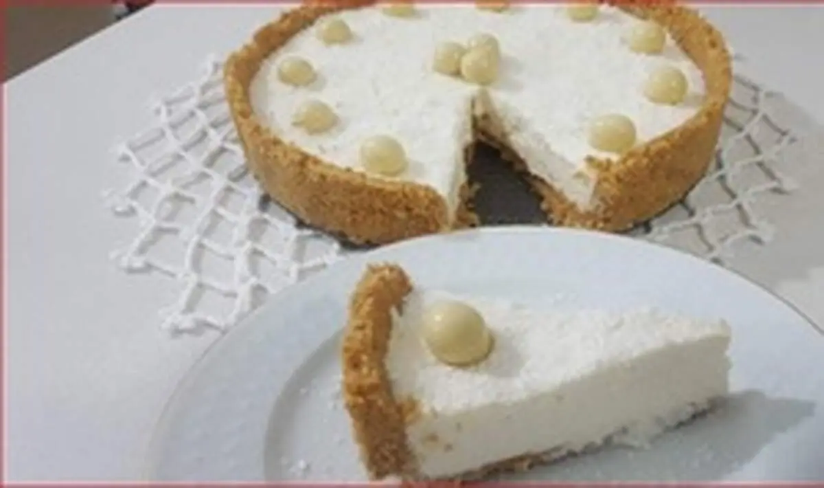 طرز تهیه چیز کیک یخچالی رافائلو